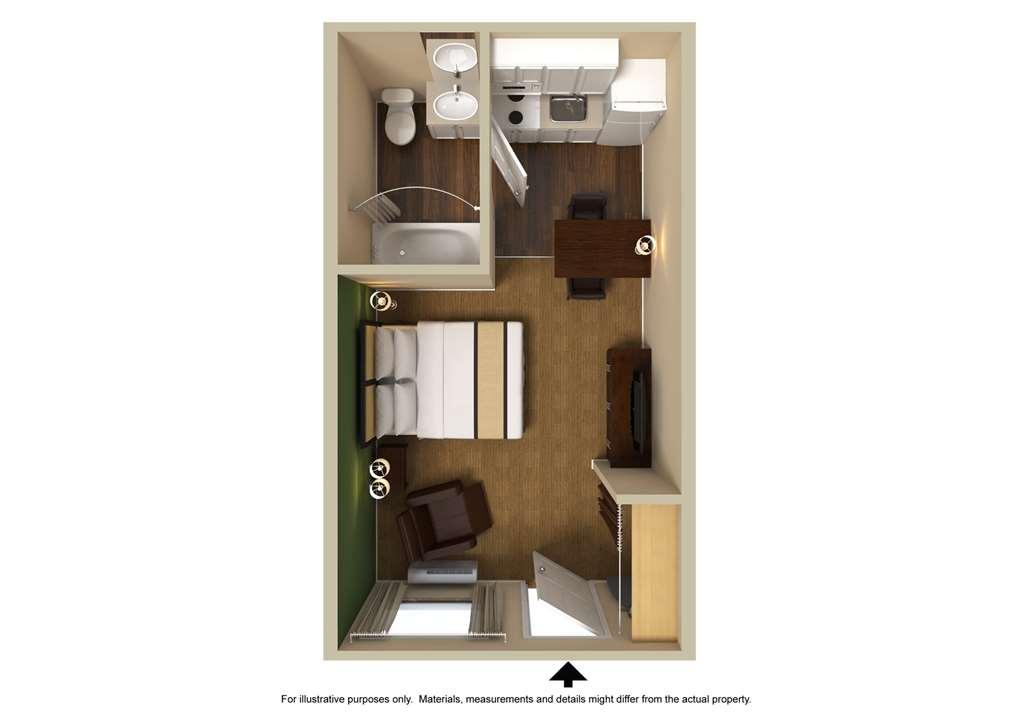 Extended Stay America Select Suites - Raleigh - Research Triangle Park - Hwy 55 Durham Bilik gambar